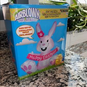 Easter outside blowup decorations